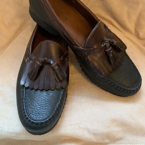 Allen Edmonds Nashua Black and brown shoe - Picture 1 of 8